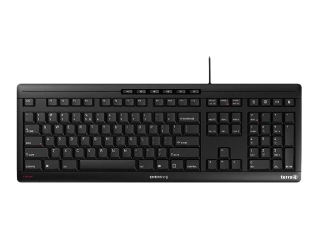 TERRA 3500 - Tastatur - USB - AZERTY - Franzsisch - Schwarz