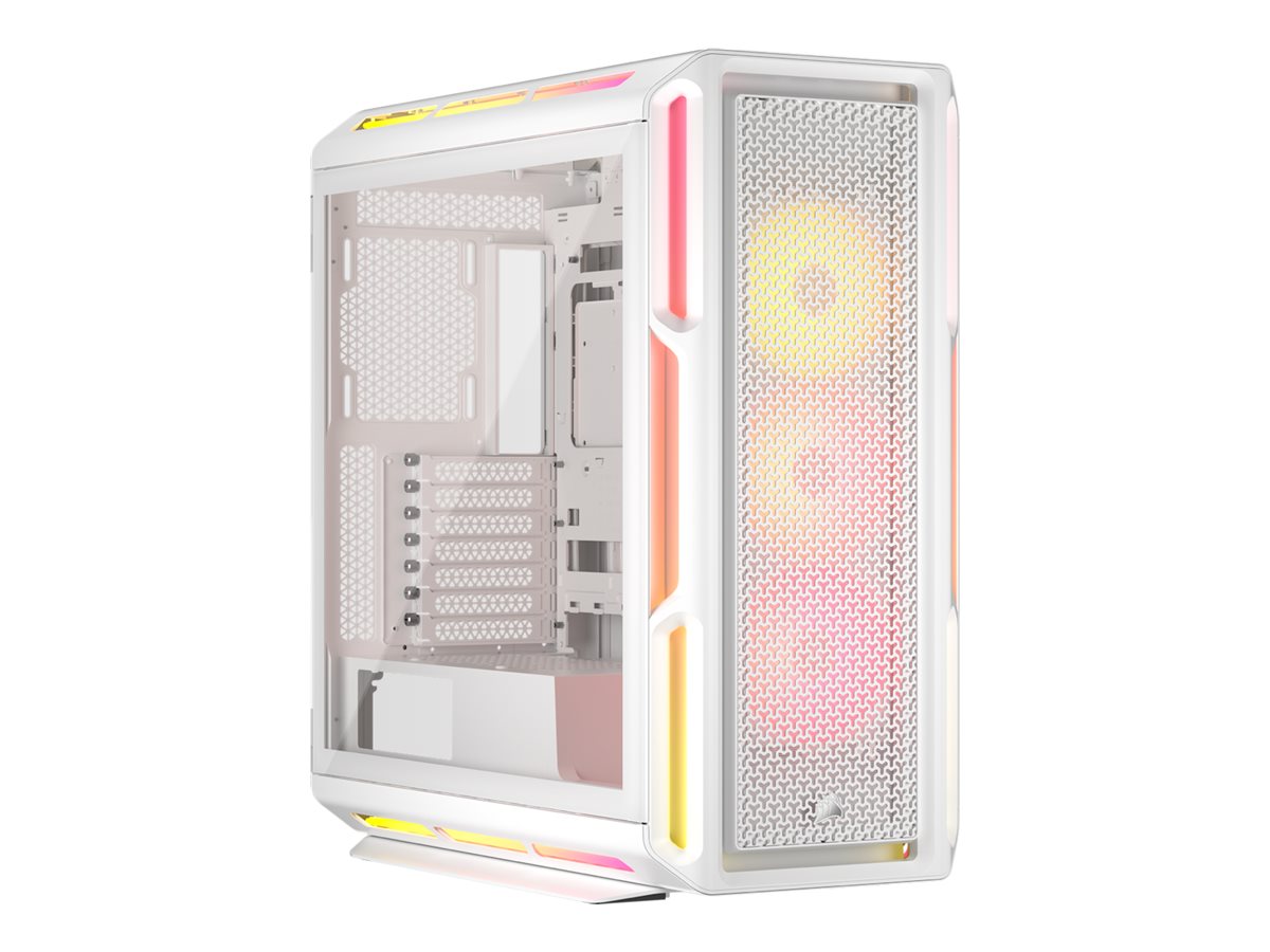 CORSAIR iCUE LINK 5000T LX RGB - Mid tower Gaming - E-ATX - Seitenteil mit Fenster (gehrtetes Glas) - keine Spannungsversorgung