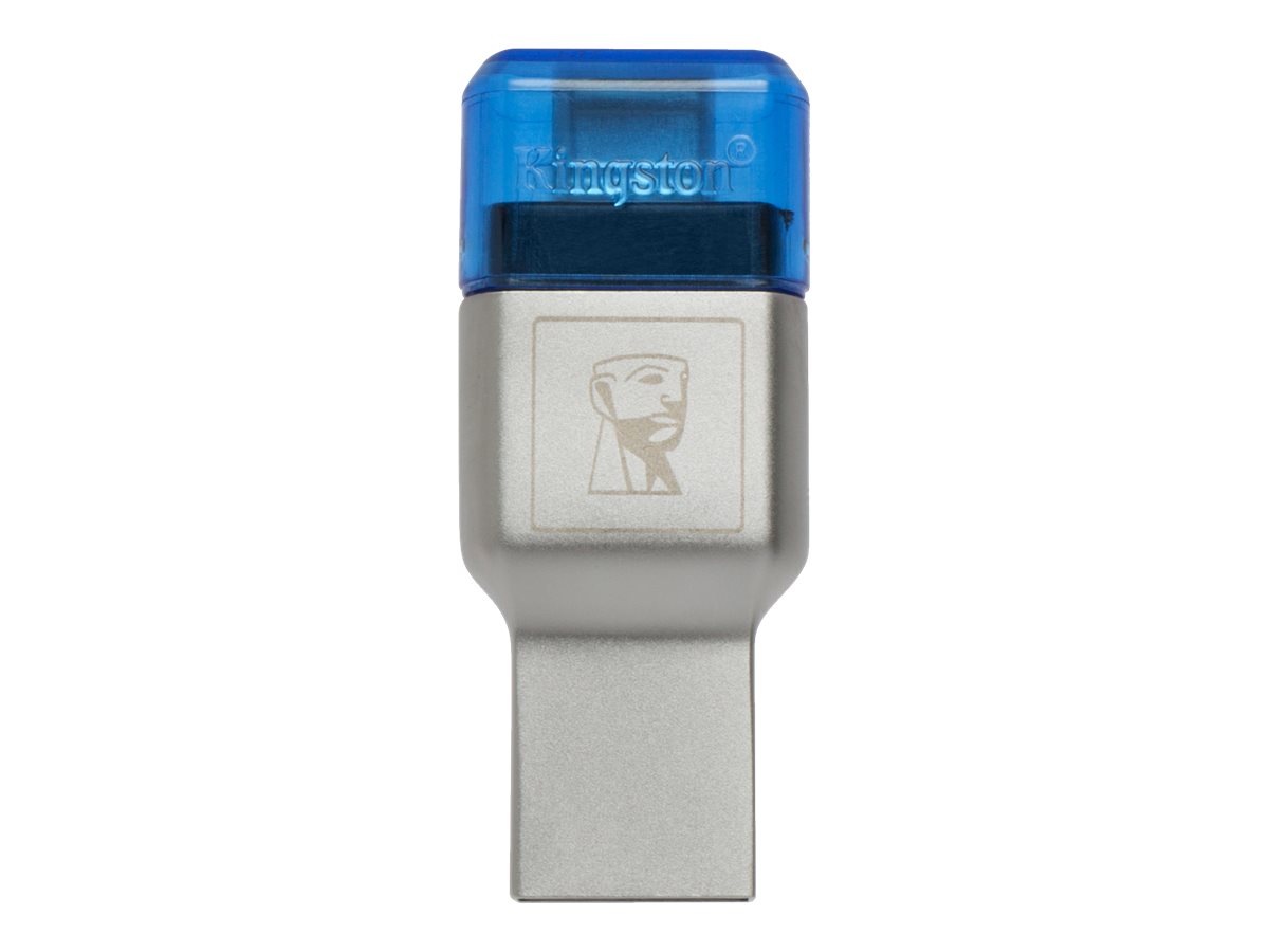 Kingston MobileLite Duo 3C - Kartenleser (microSD, microSDHC UHS-I, microSDXC UHS-I) - USB 3.1 Gen 1 - fr Apple MacBook (Early 