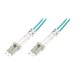 DIGITUS - Patch-Kabel - LC Multi-Mode (M) zu LC Multi-Mode (M) - 7 m - Glasfaser - Duplex