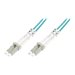 DIGITUS - Patch-Kabel - LC Multi-Mode (M) zu LC Multi-Mode (M) - 5 m - Glasfaser - Duplex