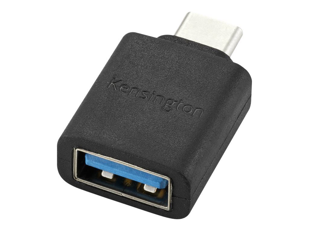 Kensington CA1010 - USB-Adapter - USB-C (M) zu USB Typ A (W) - 5 V - 3 A - halogenfrei, geformt
