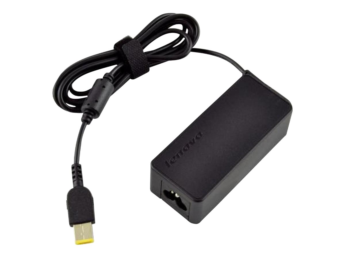 Lenovo ThinkPad 45W AC Adapter (Slim Tip) - Netzteil - 45 Watt - Europa - fr ThinkPad Helix; ThinkPad S431; S531 20B0; S540; S5