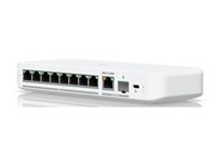 Ubiquiti UniFi Flex 2.5G - Switch - managed - 8 x 2.5GBase-T + 1 x 10Gb Ethernet + 1 x 10Gb Ethernet SFP+ - Desktop, wandmontier