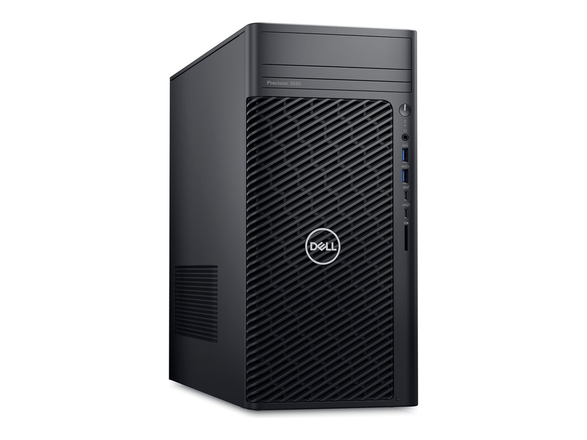Dell Precision 3680 - Performance Tower - 1 x Core i7 i7-14700K / 3.4 GHz - vPro Enterprise - RAM 32 GB - SSD 1 TB