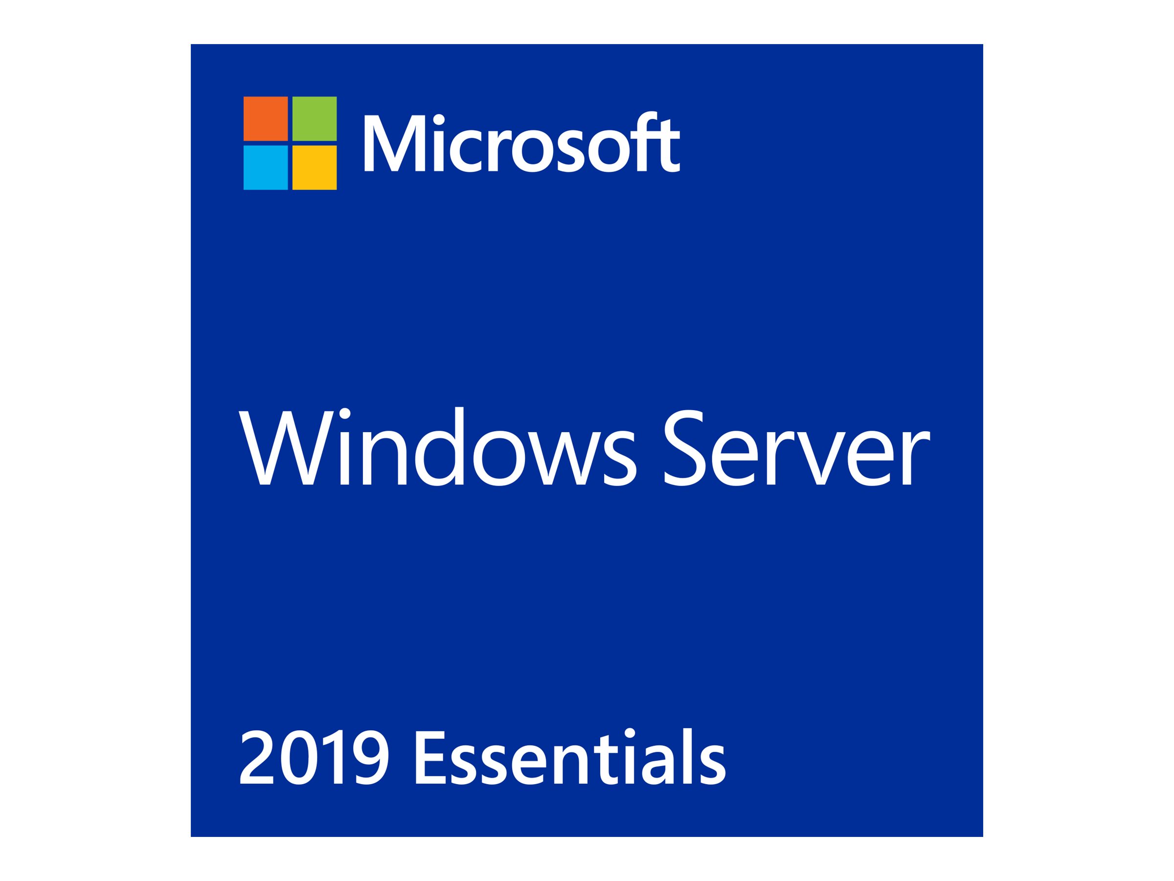 Microsoft Windows Server 2019 Essentials - Lizenz - 1 Lizenz - OEM - ROK - Multilingual