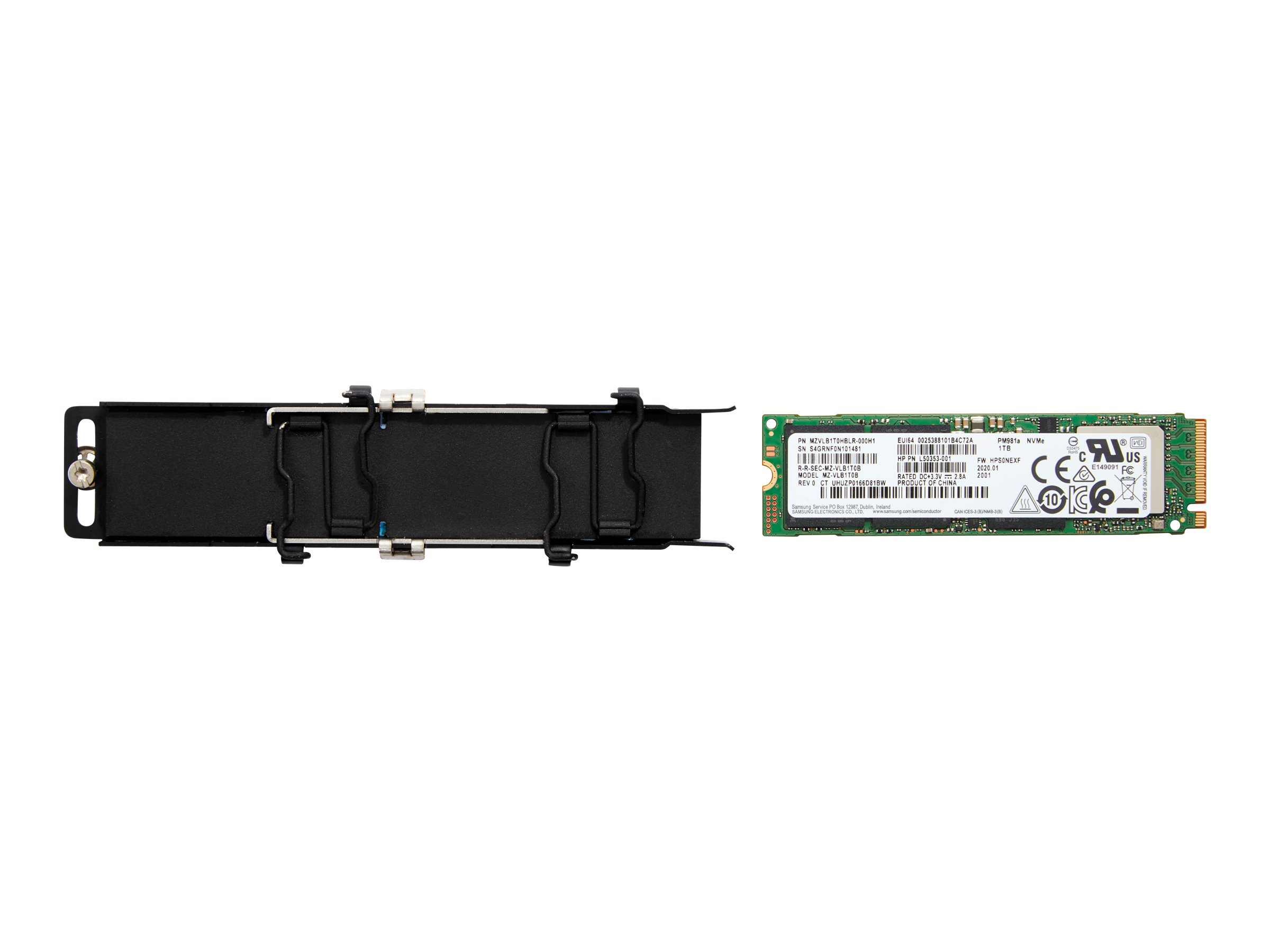 HP Z Turbo Drive Kit - SSD - 1 TB - intern - PCIe (NVMe) - fr ZCentral 4R