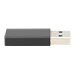 DIGITUS - USB-Adapter - 24 pin USB-C (W) zu USB (M) - USB 3.0 - 3 A - Schwarz