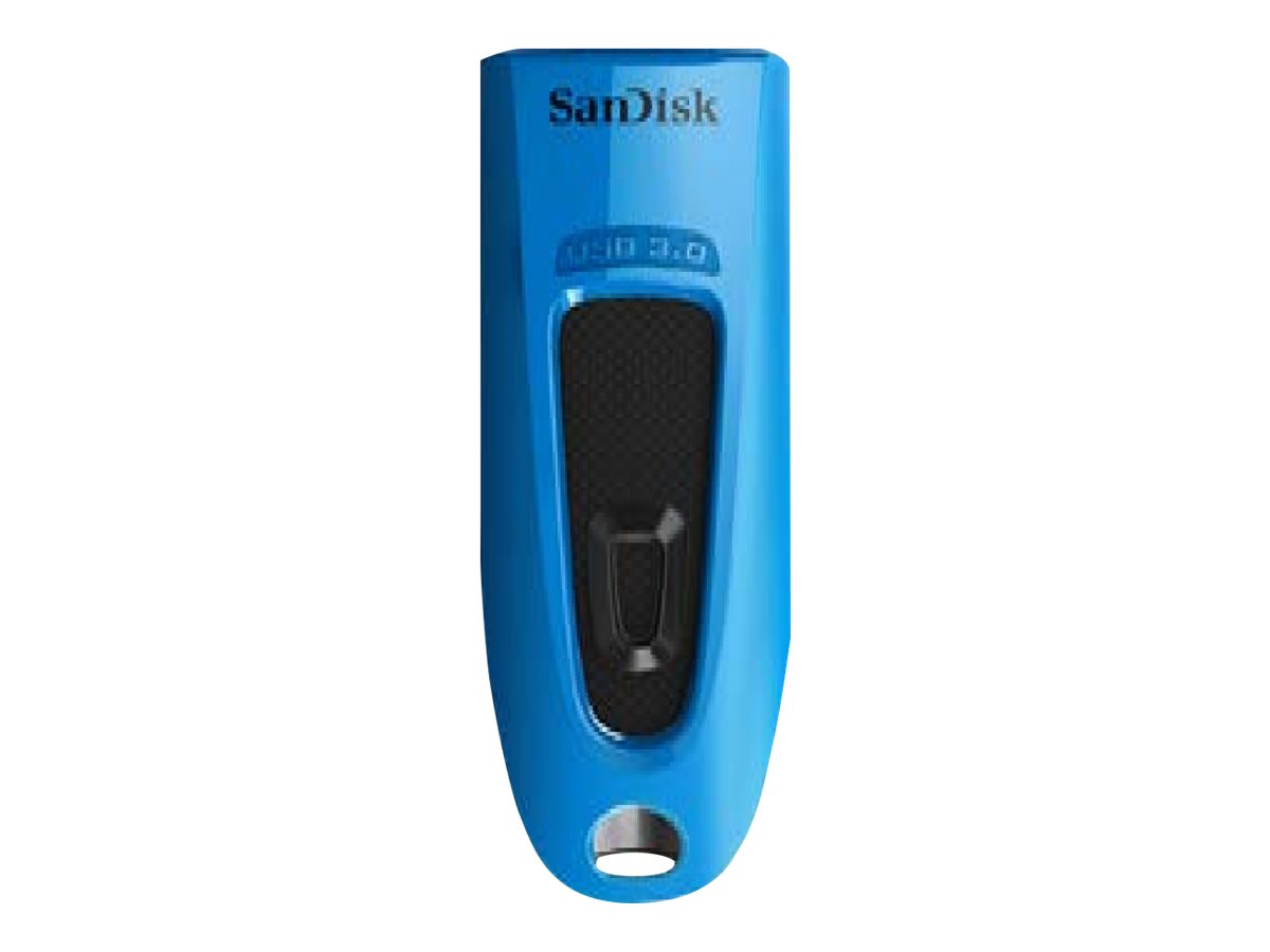 SanDisk Ultra - USB-Flash-Laufwerk - 64 GB - USB 3.0 - Blau