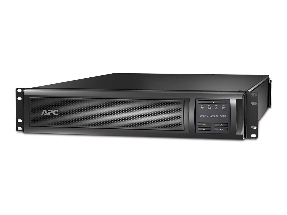 APC Smart-UPS X 3000 Rack/Tower LCD - USV - Wechselstrom 208/220/230/240 V - 2.7 kW - 3000 VA - Ethernet 10/100, RS-232