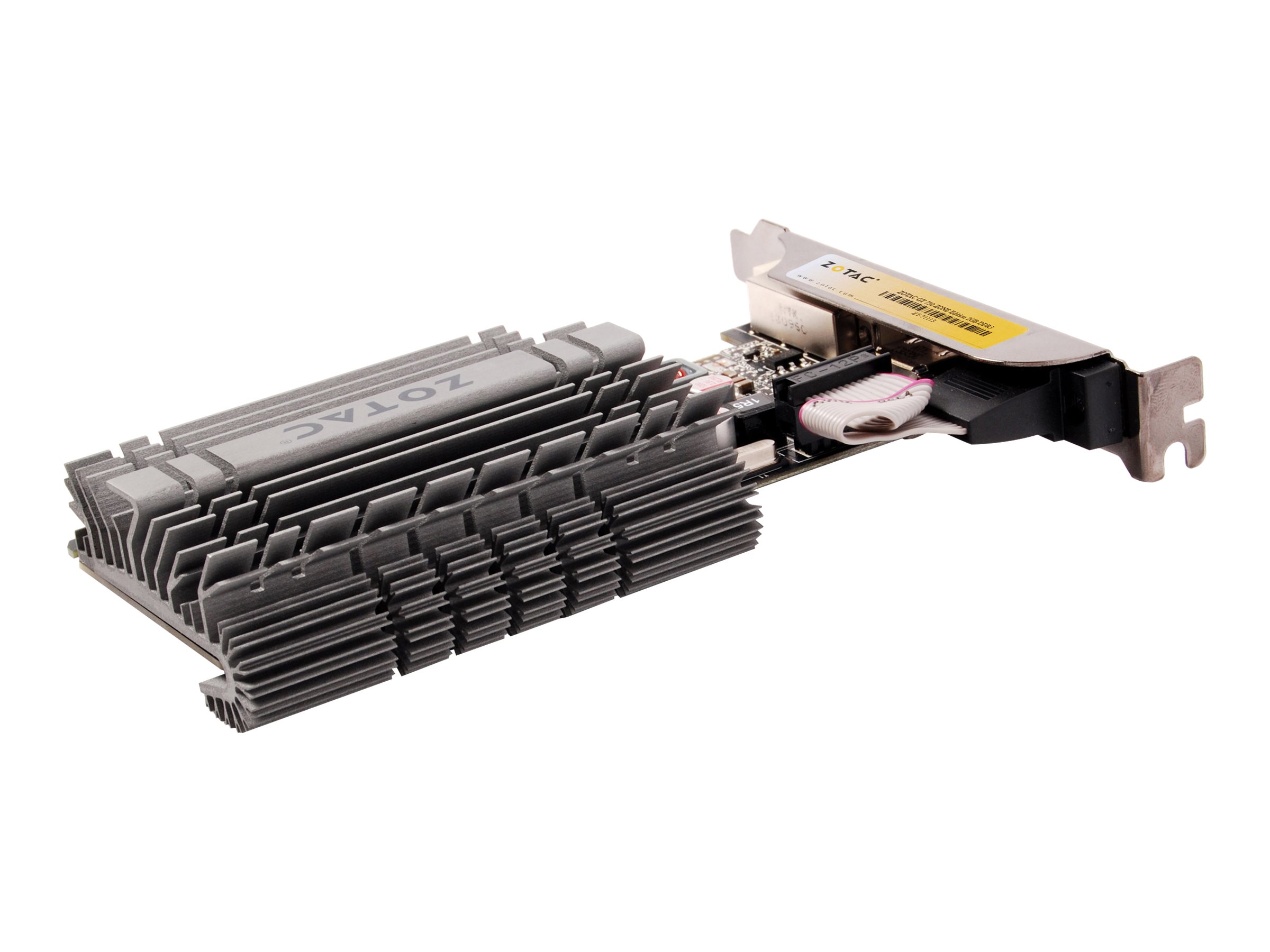 ZOTAC GeForce GT 730 - ZONE Edition - Grafikkarten - GF GT 730 - 2 GB DDR3 - PCIe 2.0 x16 Low-Profile