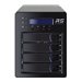HighPoint SSD6540 - Festplatten-Array - 0 GB - 4 Schchte (PCIe 3.0 x4) - SAS (extern) - mit PCIe 3.0 x16 SAS RAID Controller