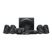 Logitech Z-906 - Lautsprechersystem - fr Heimkino - 5.1-Kanal - 500 Watt (Gesamt)