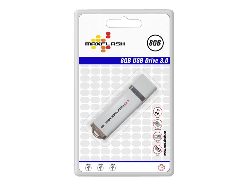 MAXFLASH - USB-Flash-Laufwerk - 8 GB - USB 3.0