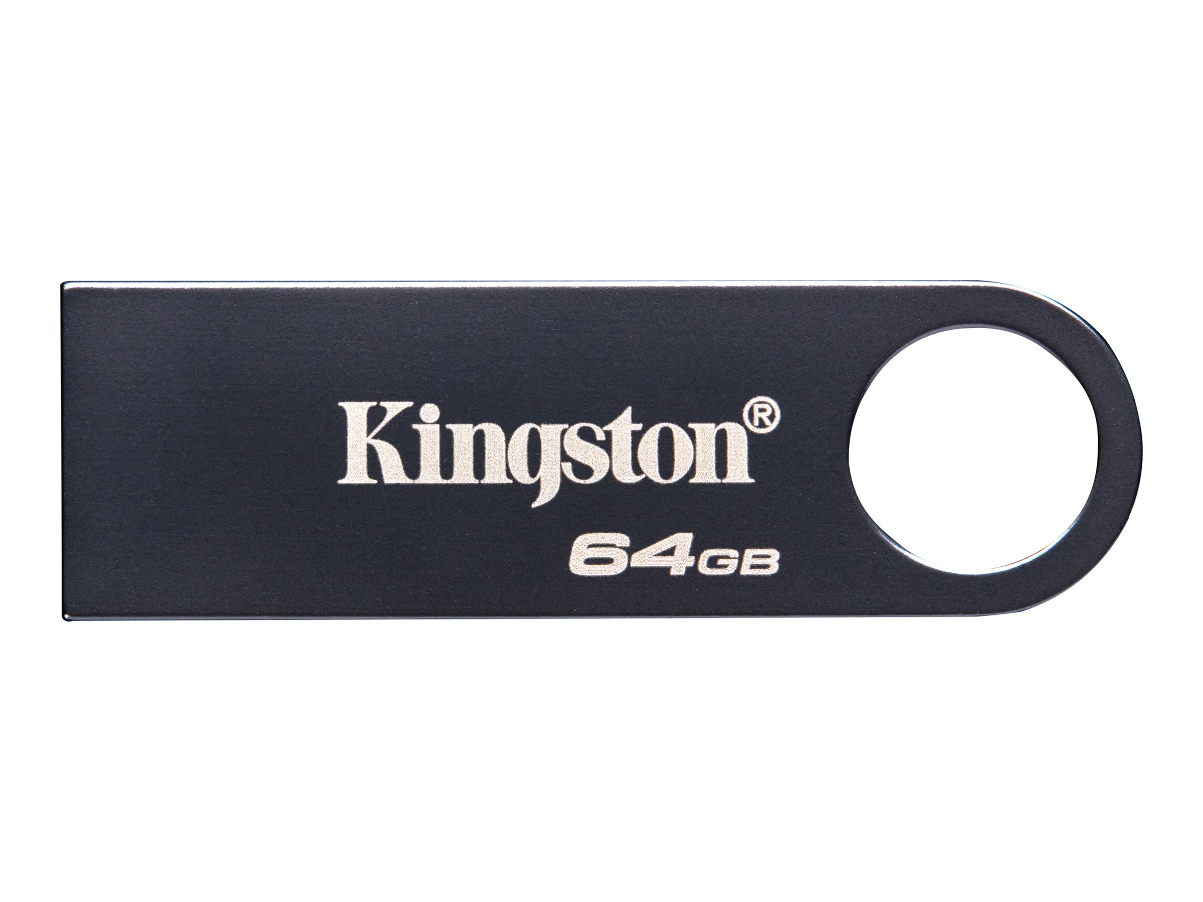 Kingston DataTraveler SE9 G3 - USB-Flash-Laufwerk - 64 GB - USB 3.2 Gen 1 - Dark Nickel