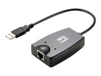 LevelOne USB-0401 - Netzwerkadapter - USB 2.0 - Gigabit Ethernet