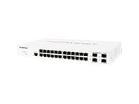 Fortinet ask for better price 12m Warranty FortiSwitch 124E - Switch - 24 x 10/100/1000 + 4 x Gigabit SFP - an Rack montierbar