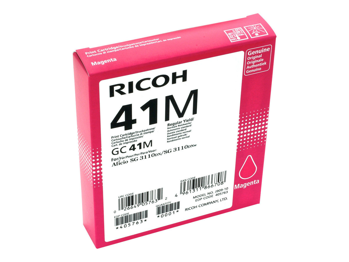 Ricoh - Magenta - Original - Tintenpatrone - fr Ricoh Aficio SG 3100, Aficio SG 3110, Aficio SG 7100, SG 3110, SG 3120