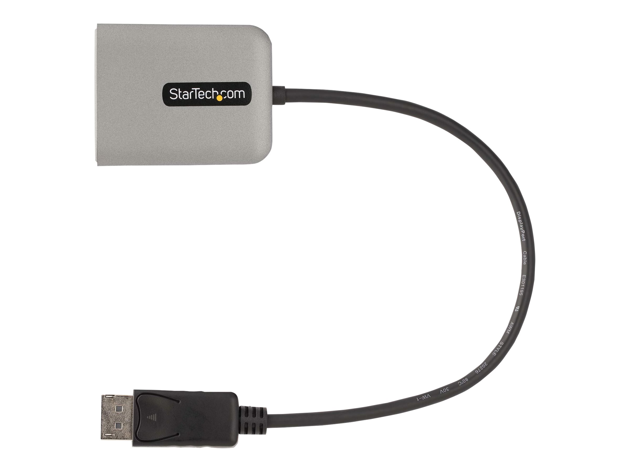 StarTech.com 2-Port DisplayPort MST Hub, Dual 4K 60Hz, DP to 2x DisplayPort Monitor Adapter, DP 1.4 Multi-Monitor Video Adapter 