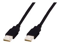 ASSMANN - USB-Kabel - USB (M) zu USB (M) - USB 2.0 - 1.8 m - geformt