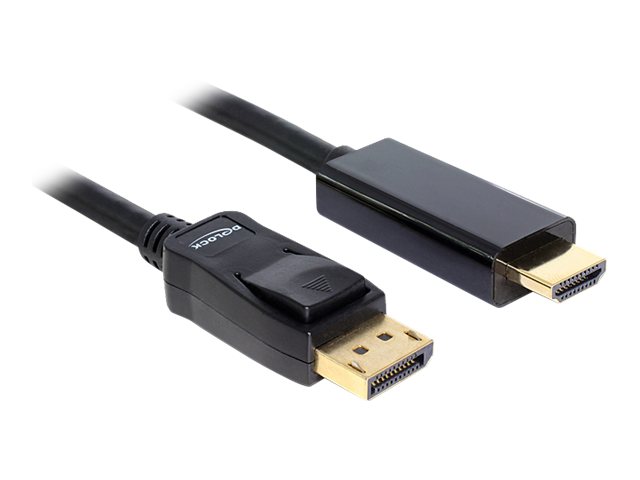 Delock - Adapterkabel - DisplayPort mnnlich zu HDMI mnnlich - 3 m