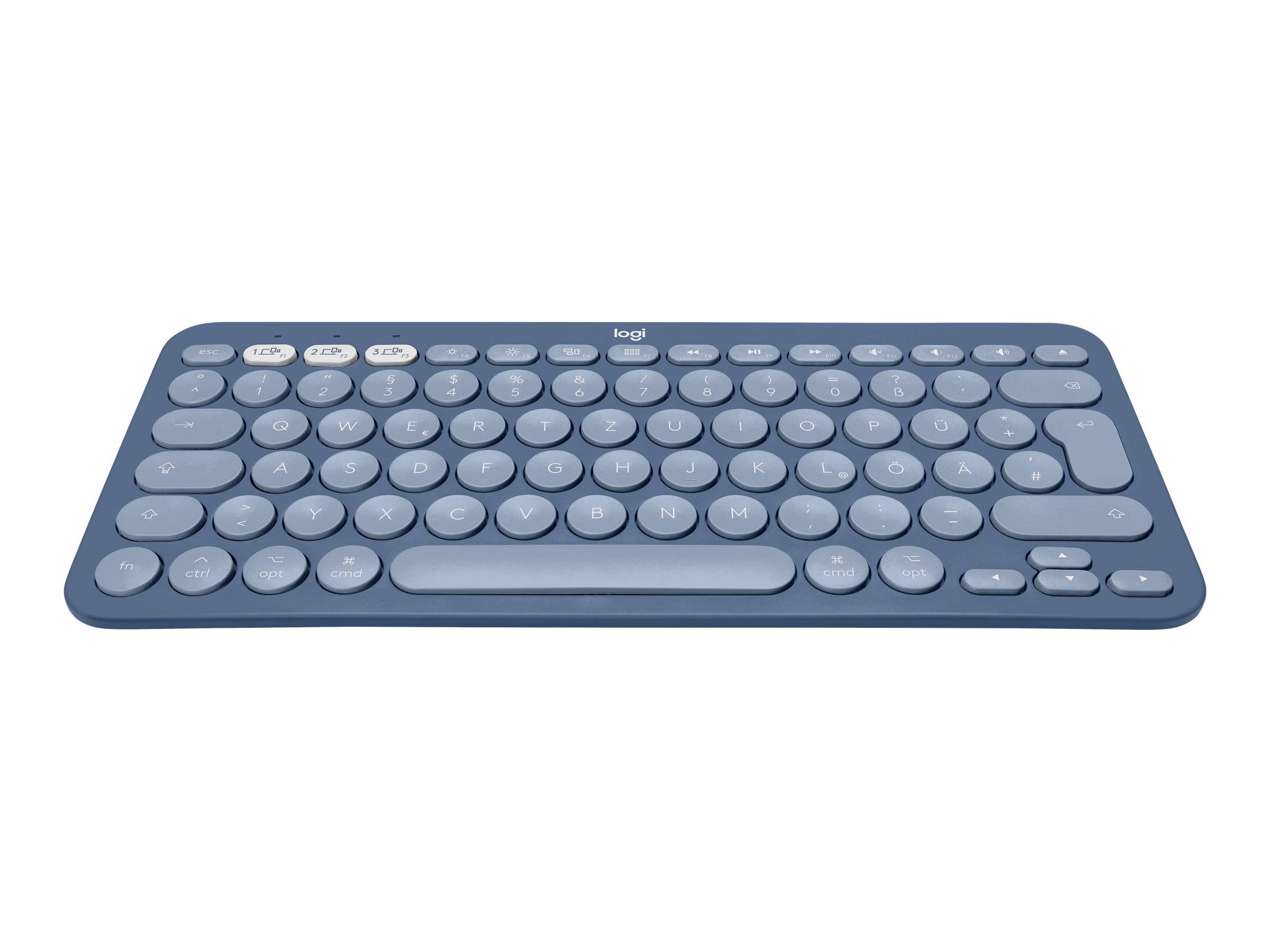 Logitech K380 Multi-Device Bluetooth Keyboard for Mac - Tastatur - kabellos - Bluetooth 3.0 - QWERTZ - Deutsch