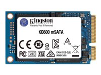 Kingston KC600 - SSD - verschlsselt - 1024 GB - intern - mSATA