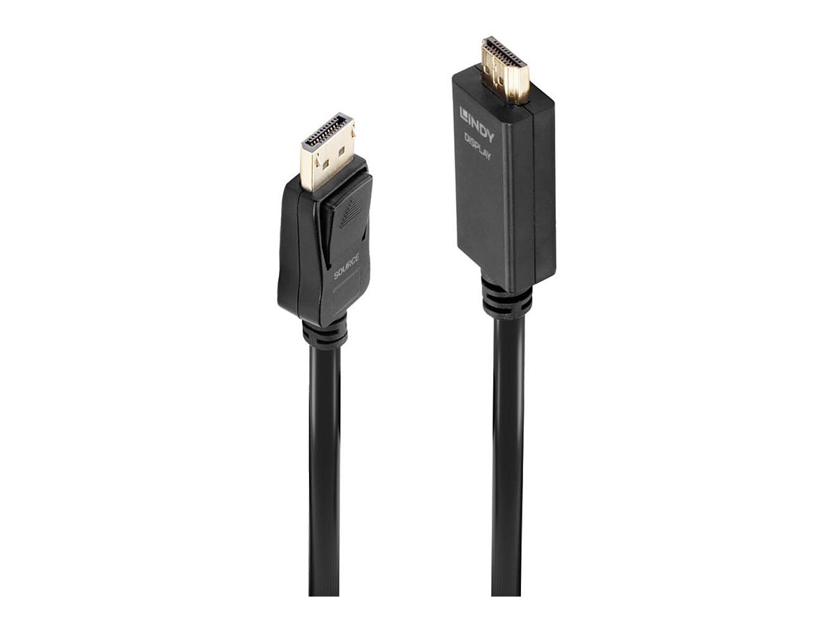 Lindy - Adapterkabel - DisplayPort mnnlich zu HDMI mnnlich - 2 m