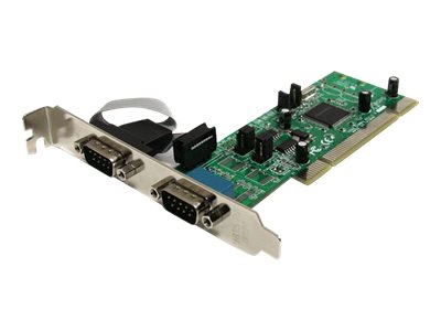 StarTech.com 2 Port Serielle RS422/485 PCI Schnittstellenkarte mit 161050 UART - Serieller Adapter - PCI-X - RS-422/485 x 2