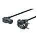 ASSMANN - Stromkabel - power IEC 60320 C13 zu power CEE 7/7 (M) - Wechselstrom 250 V - 1.8 m - 90 Stecker, geformt