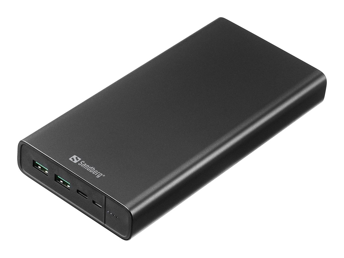 Sandberg - Powerbank - 38400 mAh - 142 Wh - 100 Watt - 3 A