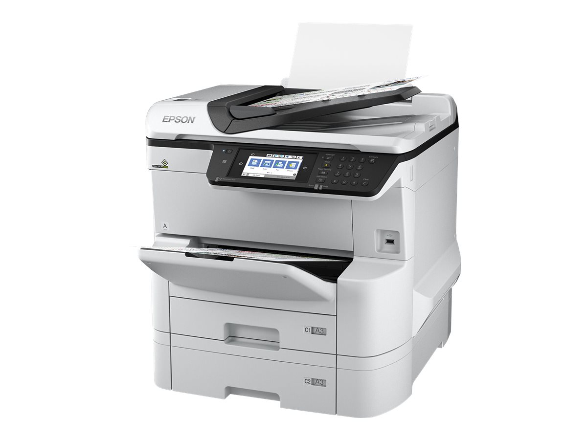 Epson WorkForce Pro WF-C8690DTWF - Multifunktionsdrucker - Farbe - Tintenstrahl - A3 (Medien) - bis zu 22 Seiten/Min. (Kopieren)