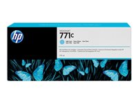 HP 771C - 775 ml - hell Cyan - Original - Tintenpatrone - fr DesignJet Z6200, Z6600, Z6610, Z6800, Z6810