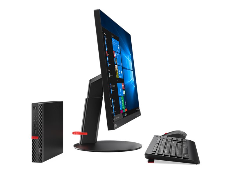 Lenovo ThinkCentre M920q 10T1 - ThinkSmart Edition for Logitech - Mini - Core i5 9600T / 2.3 GHz - vPro - RAM 8 GB