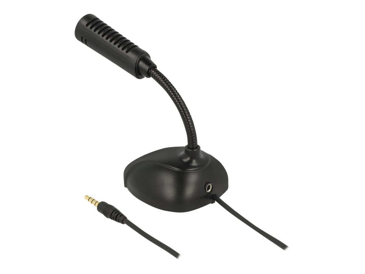 DeLOCK - Mikrofon - Schwarz