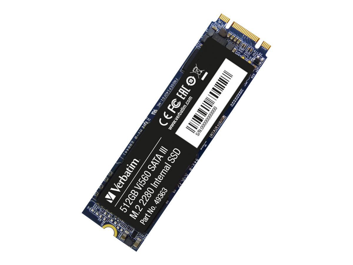 Verbatim Vi560 S3 - SSD - 512 GB - intern - M.2 2280 - SATA 6Gb/s