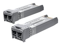 Ubiquiti - SFP (Mini-GBIC)-Transceiver-Modul - 10GbE - LC Multi-Mode - bis zu 300 m (Packung mit 2)