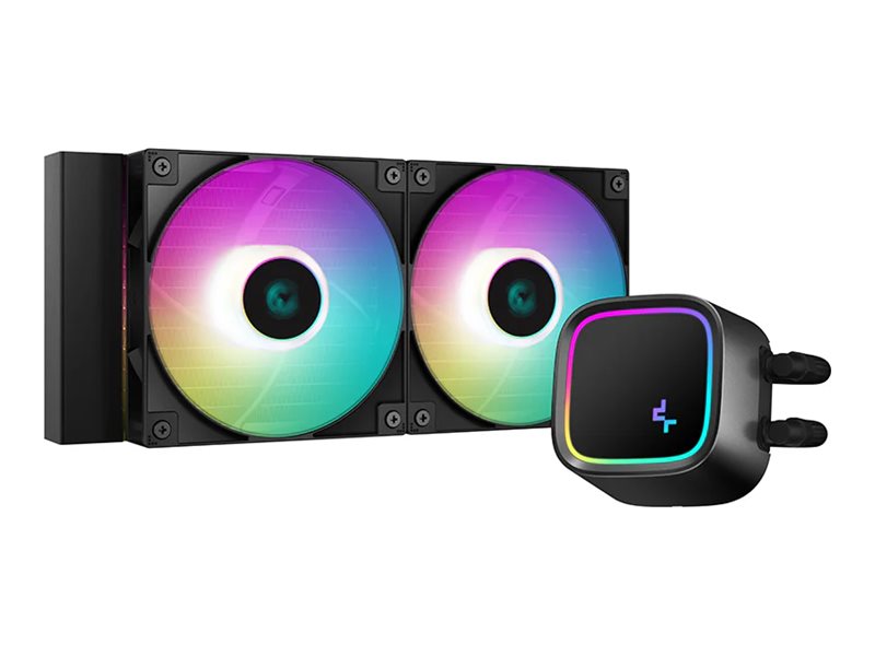 Deepcool LE520 - Prozessor-Luftkhler - Khlergrsse: 240 mm - (fr: LGA1155, LGA1150, LGA1151, AM4, LGA1200, LGA1700, AM5) - Ku