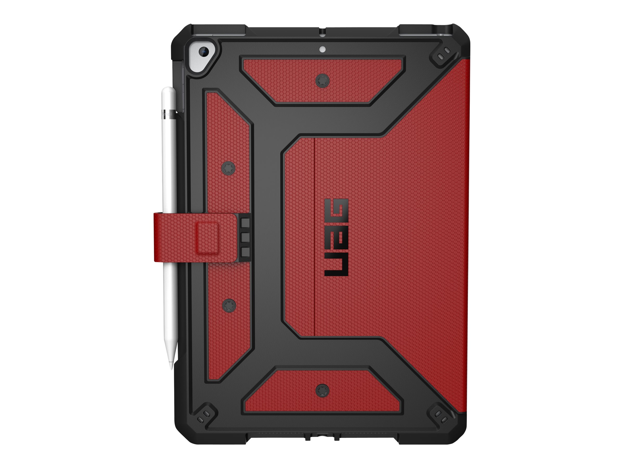 UAG Case for iPad 10.2-in (9/8/7 Gen, 2021/2020/2019) - Metropolis Magma - Hintere Abdeckung fr Tablet - Polyurethan, Thermopla