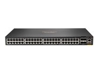 HPE Aruba 6300F - Switch - L3 - managed - 48 x 10/100/1000 + 4 x 1 Gigabit / 10 Gigabit / 25 Gigabit / 50 Gigabit SFP56 (Uplink 