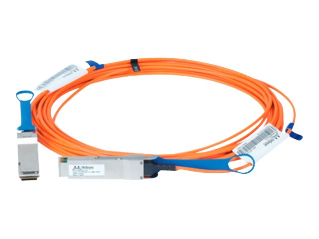 NVIDIA LinkX 100Gb/s VCSEL-Based Active Optical Cables - InfiniBand-Kabel - QSFP zu QSFP - 30 m - Glasfaser - SFF-8665/IEEE 802.