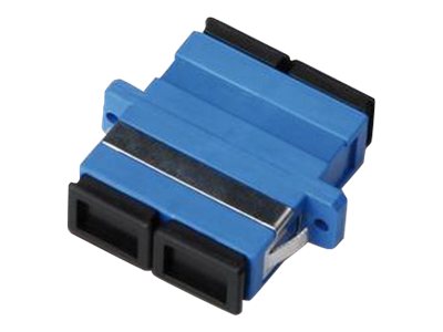 DIGITUS Professional - Netzwerkkoppler - SC Single-Modus (W) zu SC Single-Modus (W) - Glasfaser - Blau