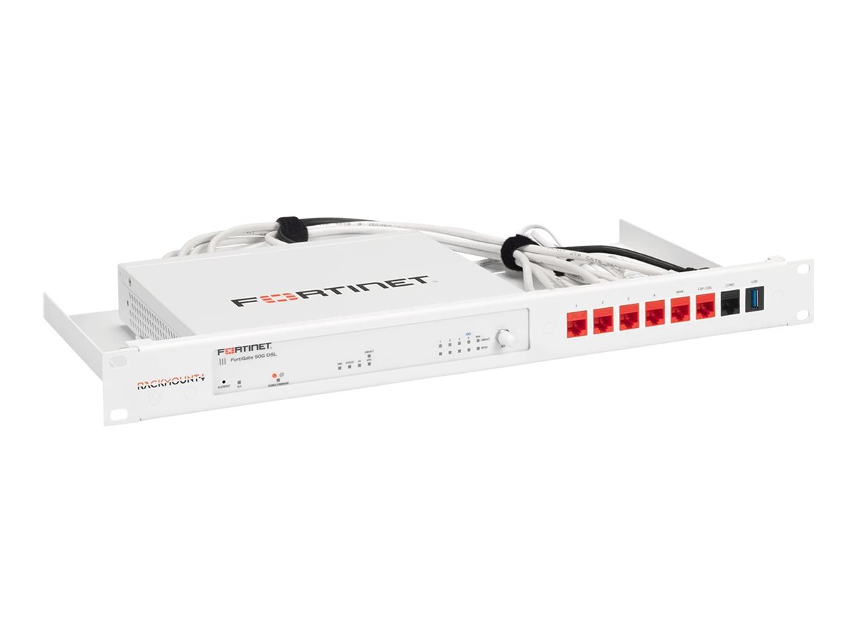 Rackmount.IT FORTIRACK - Rackmontagesatz - Signal White - 1U - 48.3 cm (19