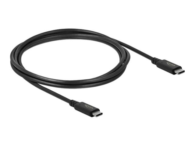 Delock - USB-Kabel - USB-C (M) zu USB-C (M) - USB4 / Thunderbolt 3 / DisplayPort - 20 V - 5 A
