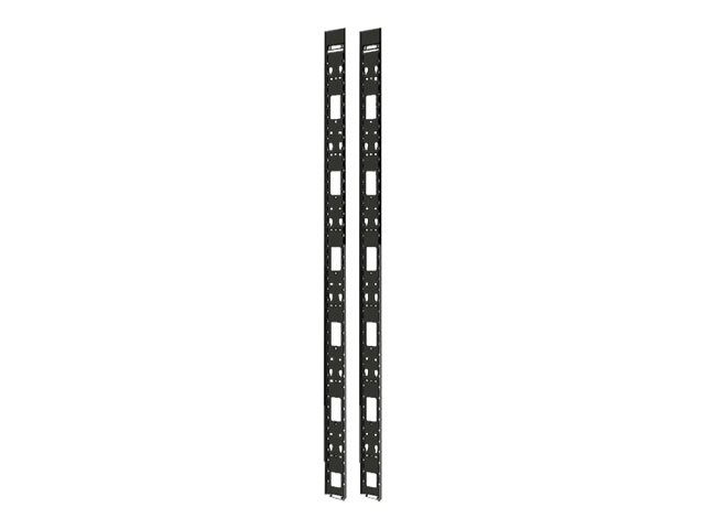 APC - Rack - Kabelfhrungssatz - Schwarz - 42HE (Packung mit 2) - fr Netshelter VL Enclosure no Sides, Enclosure with Sides