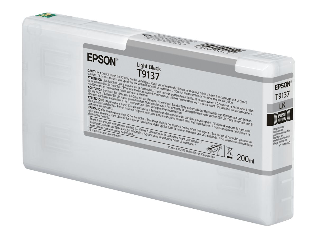 Epson T9137 - 200 ml - Schwarz - original - Tintenpatrone - fr SureColor SC-P5000, SC-P5000 STD Spectro, SC-P5000 Violet, SC-P5