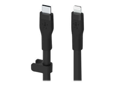 Belkin BOOST CHARGE - Lightning-Kabel - 24 pin USB-C mnnlich zu Lightning mnnlich - 3 m - Schwarz