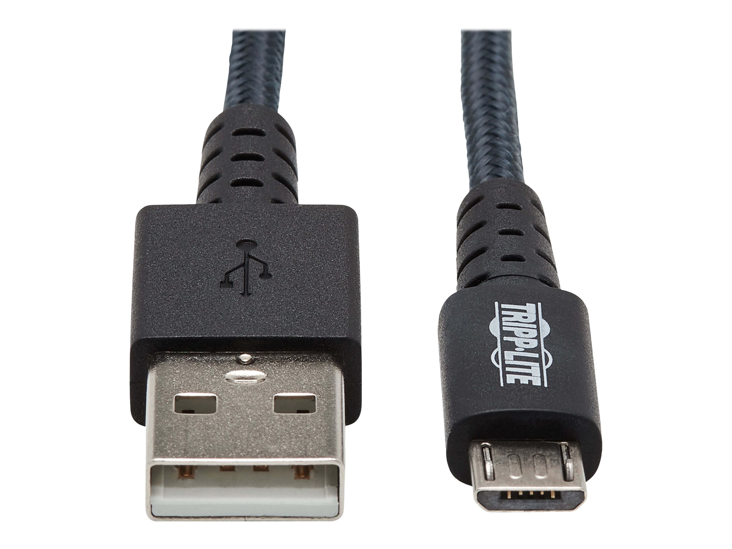 Tripp Lite Heavy Duty USB-A to USB Micro-B Charging Sync Cable Androids 6ft 6' - USB-Kabel - Micro-USB Typ B (M) zu USB (M) - US