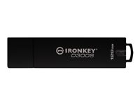 IronKey D300S - USB-Flash-Laufwerk - verschlsselt - 128 GB - USB 3.1 Gen 1 - FIPS 140-2 Level 3