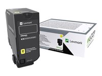 Lexmark - Gelb - Original - Tonerpatrone LCCP, LRP - fr Lexmark CS720de, CS720dte